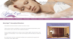 Desktop Screenshot of acousticalshutters.com